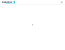 Tablet Screenshot of blencowe.com